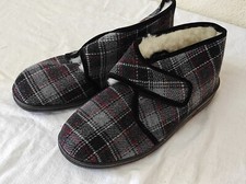Pantoufles Chaussons Imprimé Écossais taille 41
