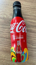 Edition Limitée Bouteille coca cola Zero Aluminium la légende Vide