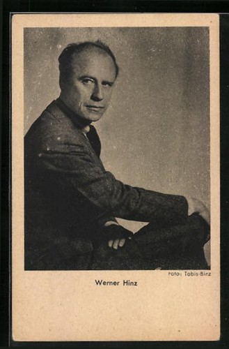 Carte postale acteur werner - postale,