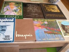 LOT LIVRES d'ART-PEINTURE - GRAVURE des 16e et 17e- CORNOUAILLE-BOURGEOIS