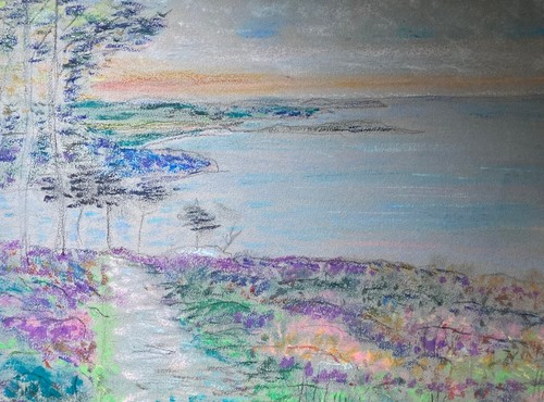 Peinture pastel - peinture,