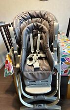 Chaise haute CHICCO Polly grise