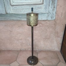 Erhard & Söhne Cendrier sur pied bronze laiton putti cherubin ...