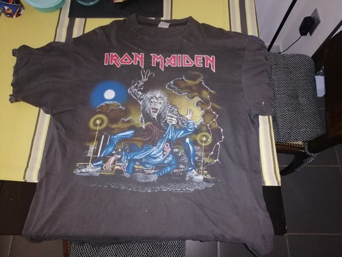 Shirt vintage iron - iron, maiden