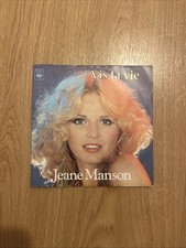 vinyle 45 tours Très Bon État Vis Ta Vie Jeane Manson