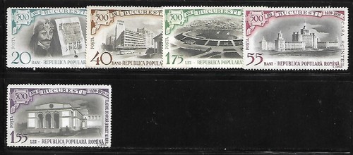 Roumanie 1959 yvert 1637 et - yvert, 1637/38