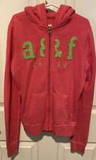 Abercrombie Kids Girl Zip Up Hoodie Pink Size M
