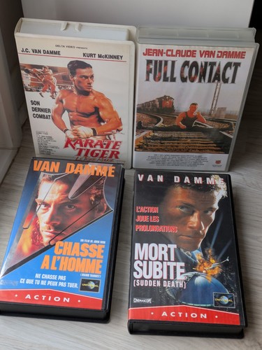 Vhs van damme - damme, lot