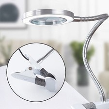 Lampe loupe LED 8X Lampe de bureau Lampe de table Loupe Loupe Tatouage Ongle