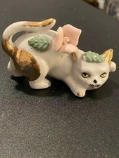 Vintage siamese porcelain cat - siamese,