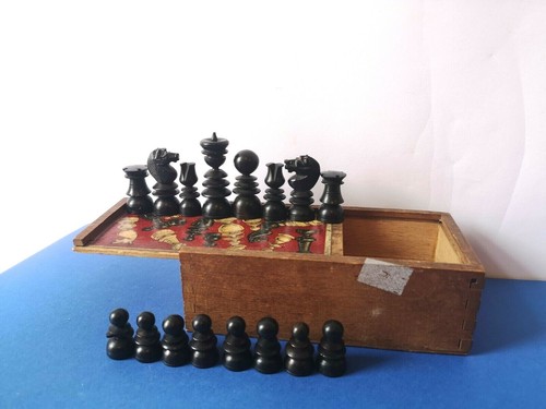 Ancien jeu échecs modèle - jeu, d'échecs