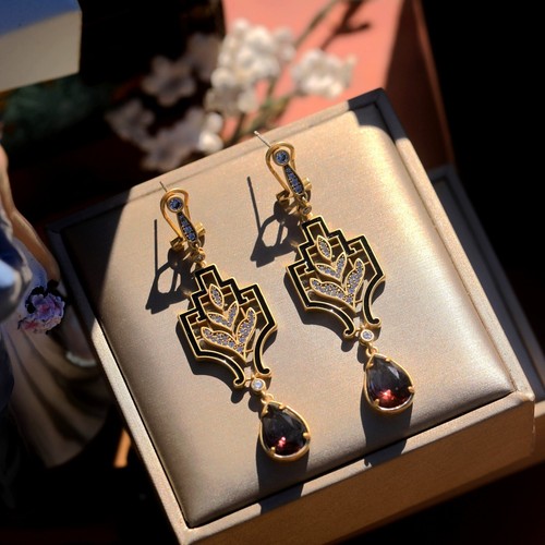 Boucles oreilles art déco - boucles,