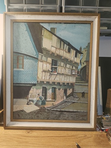 Ancienn peinture huile - ancienn,