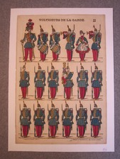 Image Pellerin Epinal, Voltigeurs de la Garde N°23, Napoléon III, avant 1870