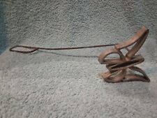 Ancien fer à beignets Motif