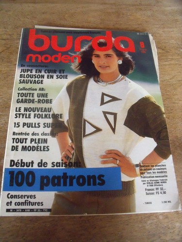 Magazine burda moden toute - moden,