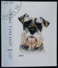 TIMBRE de FINLANDE - CHIEN
