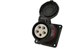 Socle prise triphasé femelle