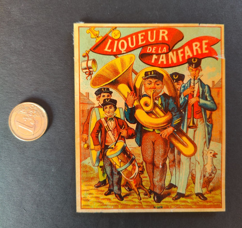 Ancienne rare étiquette - ancienne,
