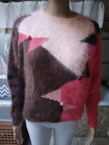Magnifique pull angora - pull,