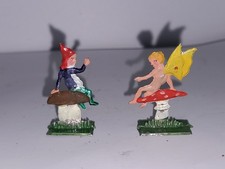 antique tin plate ELF and