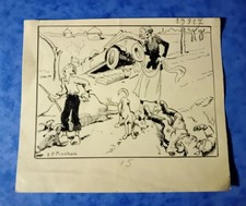 Pinchon dessin original signé