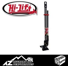 Hi-Lift® 48" Noir Mat Fonte / Acier Cric Avec Garde Rouge Universel MD-484