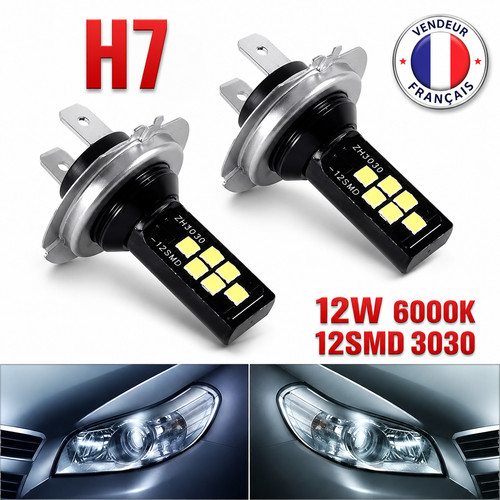 Ampoules led smd blanc - h7,