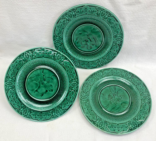 Rare assiettes fruits xix - assiettes,