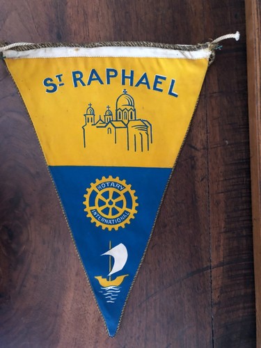 Ancien fanion rotary - ancien,