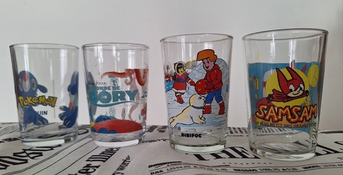 Lot verres moutarde - verres, a