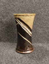 Beau Vase En Grès Émaillé Signé GUIBERT à Lamoura