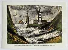 BERNARD BUFFET  - Carton d invitation - 2024