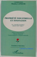 Propriété industrielle et innovation Blandine Laperche coordination 2001
