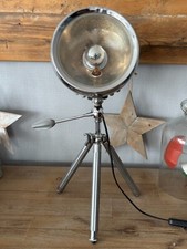 Un vieux phare de voiture ABTP97 des années 30 reprend vie en lampe  NO MARCHAL