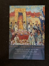 Affiche Emmanuel BELLINI, Vallauris, année 2007