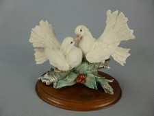 BELLE FIGURINE COUPLE OISEAUX
