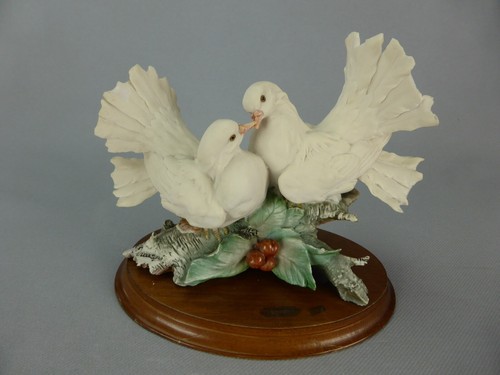 Belle figurine couple oiseaux - belle,