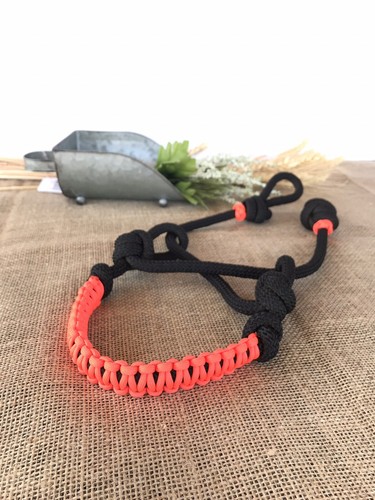 Orange indian bosal - orange,