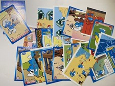 Lot 28 autocollants Images Panini / Collector Les schtroumpfs 2013 Match Cora