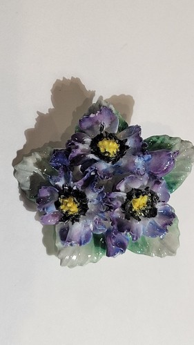 Violet anémone fleur - violet,