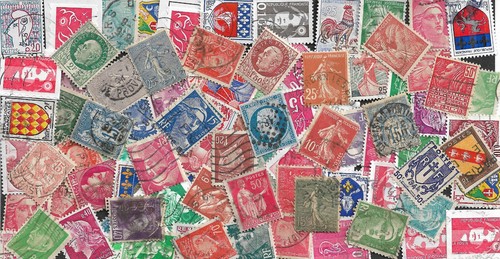 Lot 100 timbres vrac napoleon - lot,