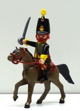 Garde Réiter Noir Hussard Dragon Playmobil À Français Napoléon Personnalisé RAR