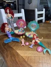 Lot Vintage Disney's The Little Mermaid ARIEL Doll Tyco 1991 Toy Et Ses Jumeaux