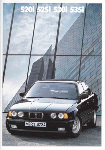 Catalogue brochure bmw 520i - catalogue,