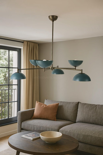 Lustre moderne milieu du - lustre,