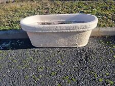 vends bac a fleurs ,4 ovales L75cm H 37cm larg 25 et