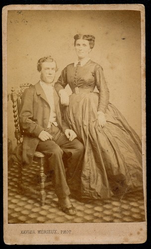Cdv 1880 couple homme - 1880,