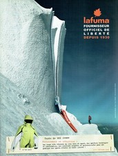 Publicité Advertising 029  2006  veste ski femme Lafuma
