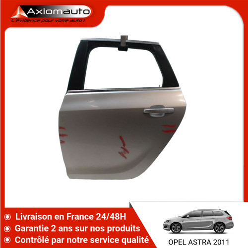 Porte arriere gauche - arriere,